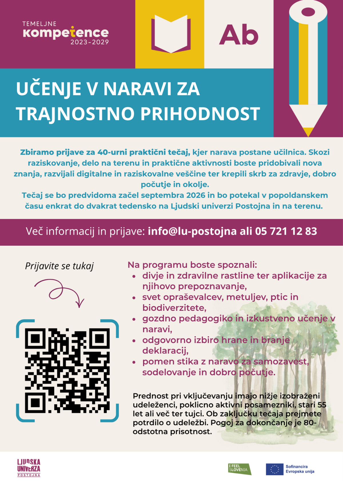 TK - učenje v naravi